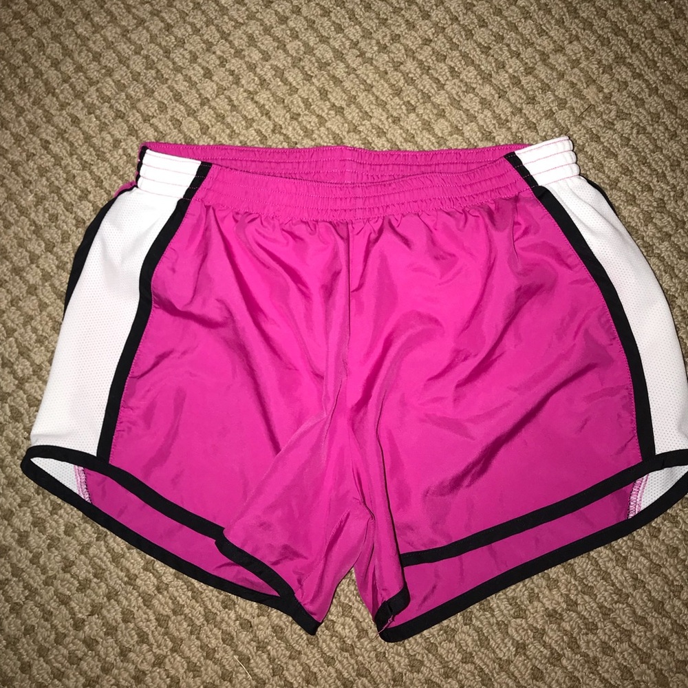 Pink Augusta sportswear athletic shorts